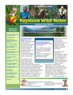 Keystone Wild! Notes