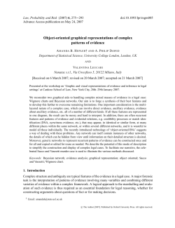 Object-oriented graphical representations of