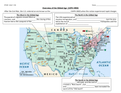 Jim Crow South Notes Sheet