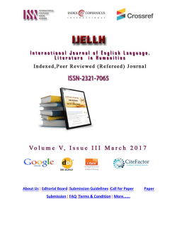 About Us | Editorial Board |Submission Guidelines