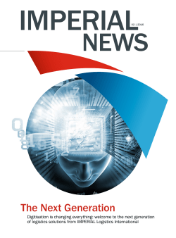 The Next Generation - Imperial Logistics International