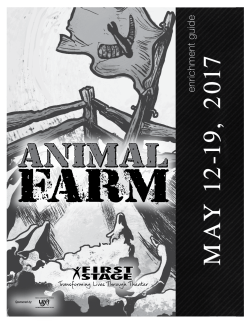animal farm - First Stage