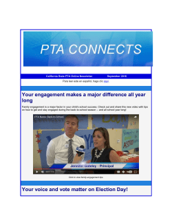 Your engagement makes a major difference all year long Your voice