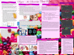 Sugar - the Sweet but Silent Killer (PDF 544KB)