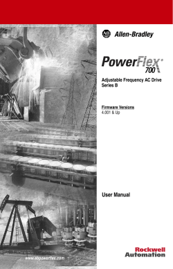 PowerFlex 700 User Manual