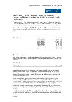 Identification of human nephron progenitors capable of generation
