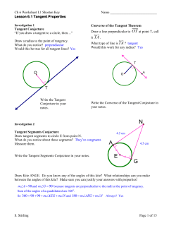 Ch 6 Worksheets Key