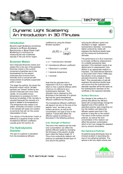 Dynamic Light Scattering: An Introduction in 30 Minutes