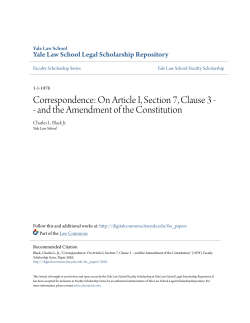 On Article I, Section 7, Clause 3