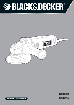 KG8200 KG8215 - Customer Service