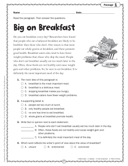 Big on Breakfast