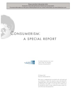 Consumerism Consumer Empowerment