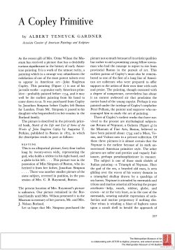 A Copley Primitive