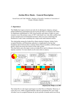 Jordan River Basin - Ibrahim Abd El Al