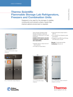 Thermo Scientific Flammable Storage Lab