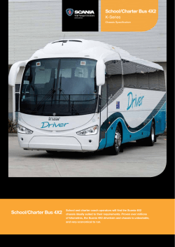 School/Charter Bus 4X2 School/Charter Bus 4X2