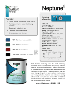 Neptune 5 - Pettit Paint