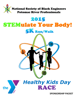 Healthy Kids Day - nsbe potomac river professionals