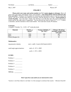 EXAM 3
