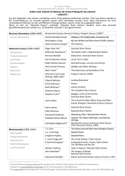 american classics(1840-1900)* modernism(s) (1900
