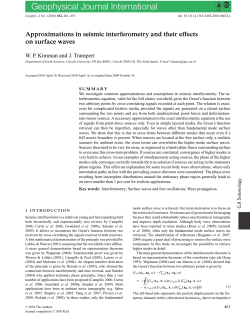 Approximations in seismic interferometry and their effects on surface