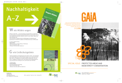 s1|2008 protected areas and biodiversity conservation special issue