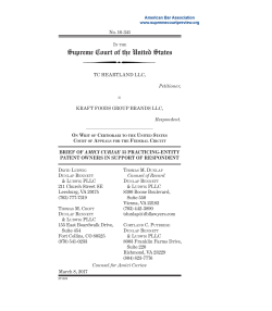 Brief for 33 Practicing-Entity Patent Owners in
