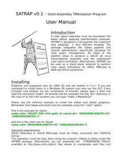 User Manual - satrap