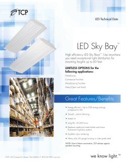 LED Sky Bay - TCP Lighting