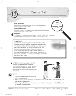Curve Ball - TI Education