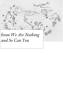 from We Are Nothing and So Can You