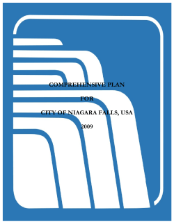 comprehensive plan for city of niagara falls, usa 2009
