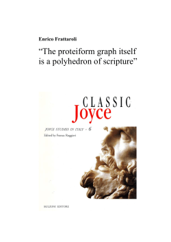 The proteiform graph itself is a polyhedron of