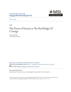 The Power of Society in The Red Badge Of Courage