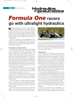 Formula Oneracers