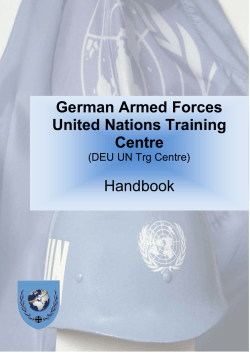 German Armed Forces United Nations Training Centre