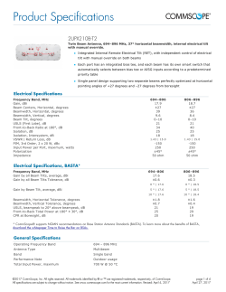 Product Specifications