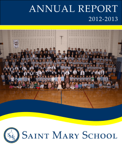 Saint Mary School - smsridgefield.org