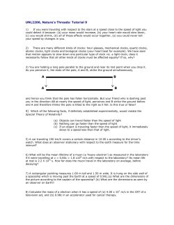 UNL2206, Nature`s Threads: Tutorial 9