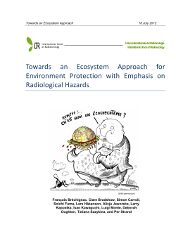 Ecosystem approach _Ver 18 July 2012_