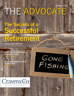 Successful Retirement - Cravens and Company Advisors