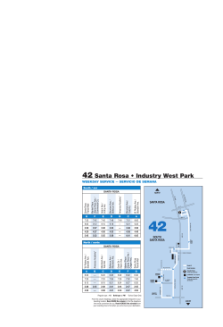 42 Santa Rosa &bull; Industry West Park