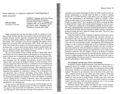 Power maneuvers or connection maneuvers