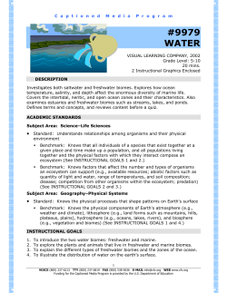 9979 water - The Described and Captioned Media Program