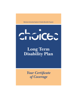 Long Term Disability Plan