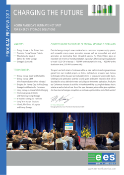 eesNA Conference Preview