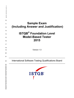 Sample Exam