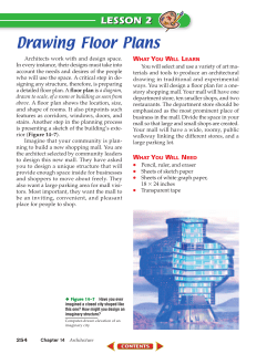Drawing Floor Plans