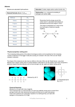 6.2. alkanes
