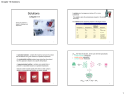 Solutions - Princeton High School